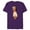 Purple, variant on Disney Moana and Pua T-Shirt- Short Sleeve Blended T-Shirt for Adults - Customized-Black