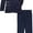 Navy, variant on AXNY Boy's 2-20 Tailored Three-Piece Jacket, Vets, Trousers Printed Tuxedo Set