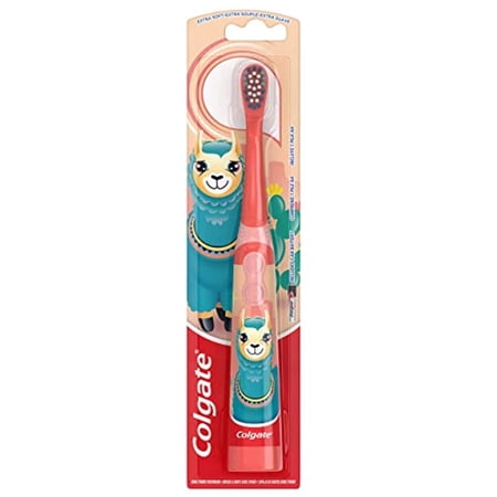 Colgate Kids Battery Powered Toothbrush, Llama, 1 Count