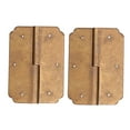 thumbnail image 4 of Furniture Hinge, Gate Hinge Retro 2Set Hinge Practical  for Jewelry Box for Cabinet for Dressing Box for Drawer, 4 of 7