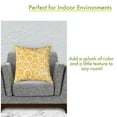 thumbnail image 2 of Majestic Home Goods Pillow 24x24 Fusion Yellow, 2 of 4