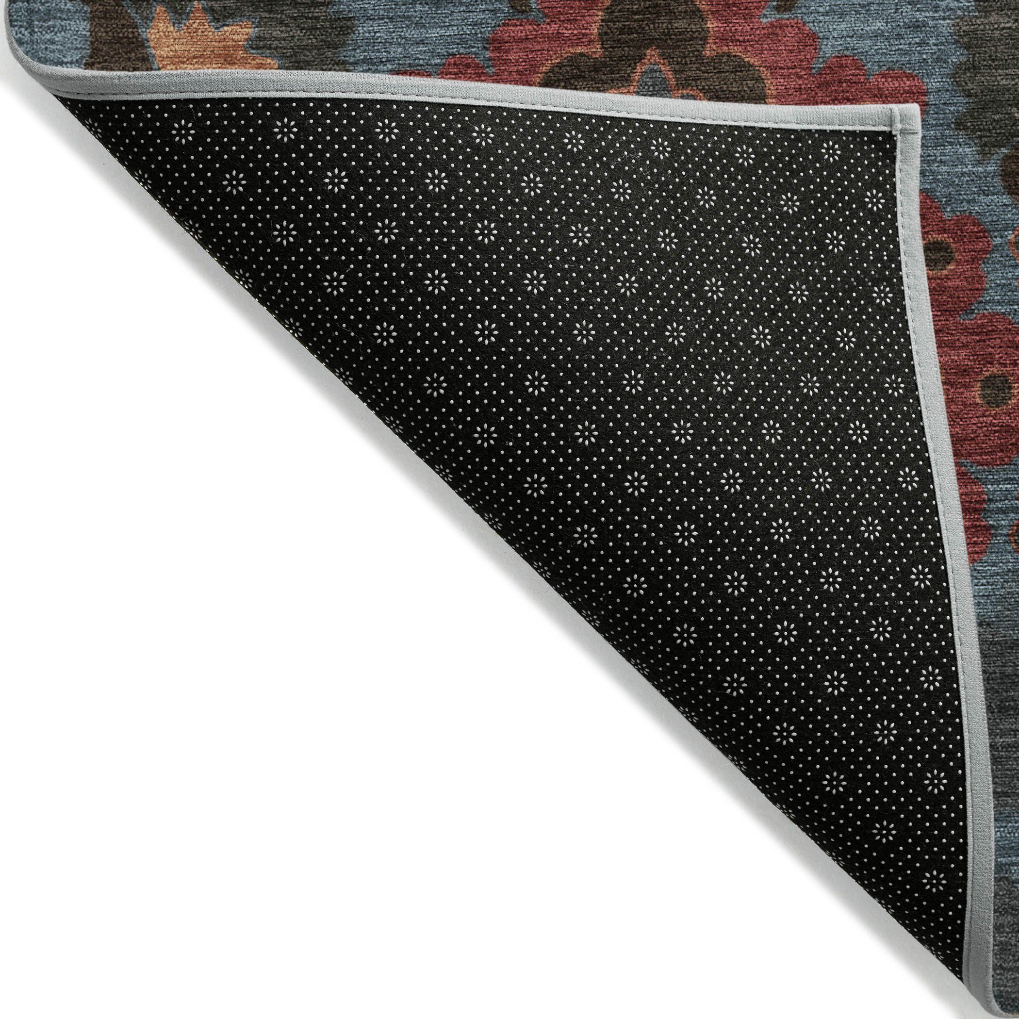 Addison Rugs Chantille Indoor/Outdoor Traditional Vintage Denim Washable Rectangle Rug, 3' x 5'