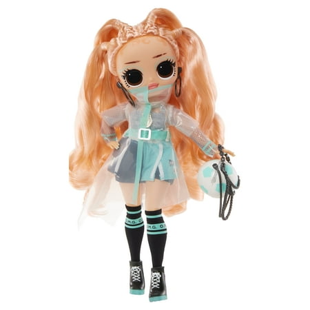 LOL Surprise OMG Sports Fashion Doll Kicks Babe with 20 Surprises – Great Gift for Kids Ages 4+
