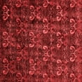 thumbnail image 1 of Ahgly Company Indoor Square Abstract Red Modern Area Rugs, 4' Square, 1 of 4