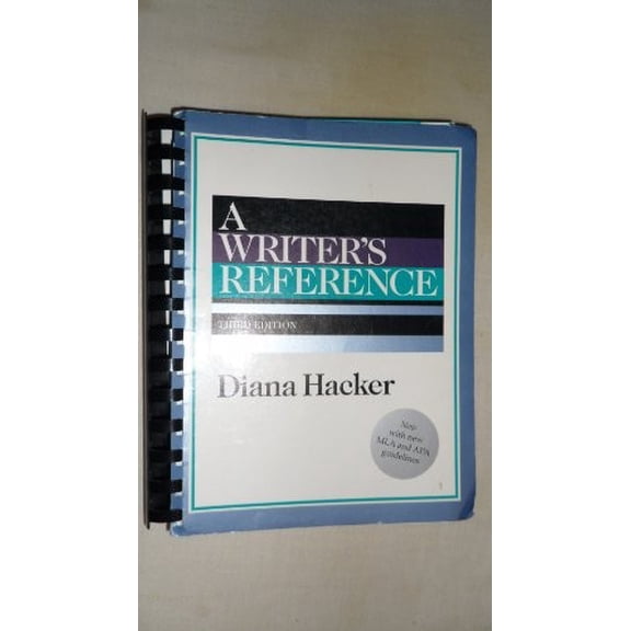 Pre-Owned A Writer's Reference (Plastic Comb) 0312134177 9780312134174