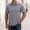 Gray, variant on COSFO Casual Golf Polo Shirts for Men Short Sleeve Green Waffle Classic T-Shirt Performance Pullover Collared Loose Fit Tops