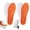 Orange, variant on Insoles for Men Women,4D Breathable Memory Foam Cloud Massage Insoles, Enhanced Arch Support & Cushioned Comfort,Relief Foot Pain,Fits All Shoe Types