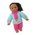 thumbnail image 1 of Lovely 12'' Girl Doll Dark doll en Azul, 1 of 9
