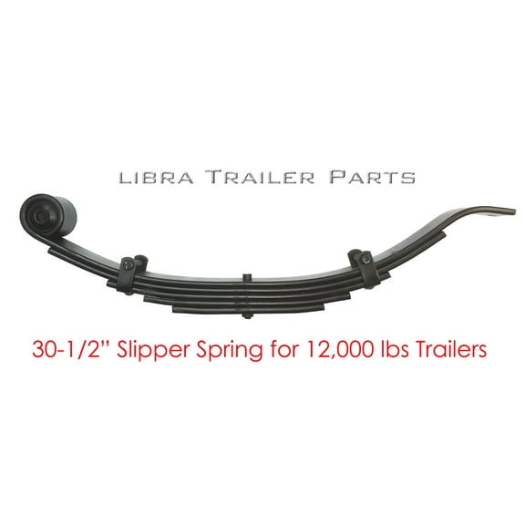 New Trailer Leaf Spring-heavy Duty 5 Leaf Slipper 6,000lbs Capacity for 12,000 Lbs Axle - 20075