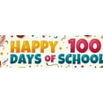 thumbnail image 4 of LUUFILx Happy 100 Days of School Banner Classroom Decor Festive Backdrop School Celebration Decoration Party Supplies Photography Props Event Background, 4 of 8