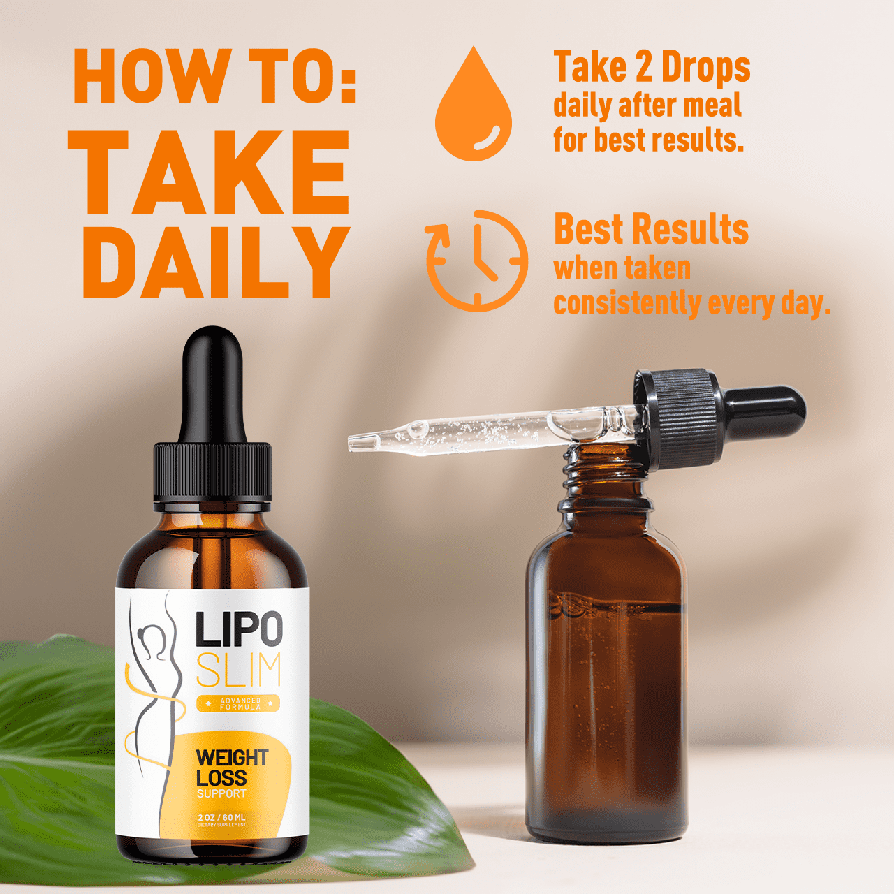 Lipo Slim Advanced Formula Drops Supporting Your Active Lifesyle Naturally LipoSlim 150 Servings
