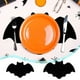thumbnail image 1 of Juego de manteles individuales de Halloween de 1 - Mantel de mesa negro antideslizante resistente al calor para decoraciones de fiesta y comedor, 1 of 6