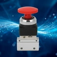 thumbnail image 4 of Emergency Stop Switch MOV-03EB G1/8 Thread MOV Mushroom Button Mechanical Valve 2-Way Air Mechanical Valve, 4 of 9