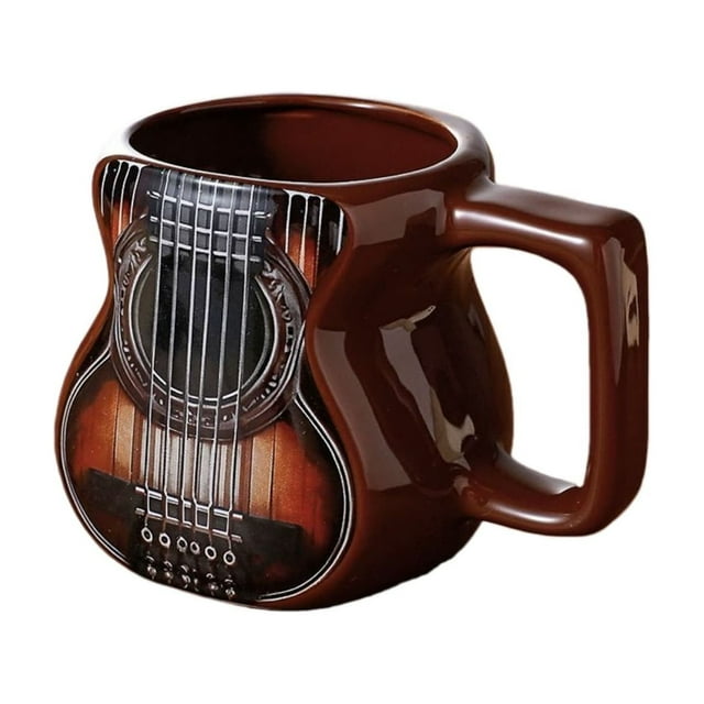 Wozhuo Guitar-shaped Mug Easter Home Decor