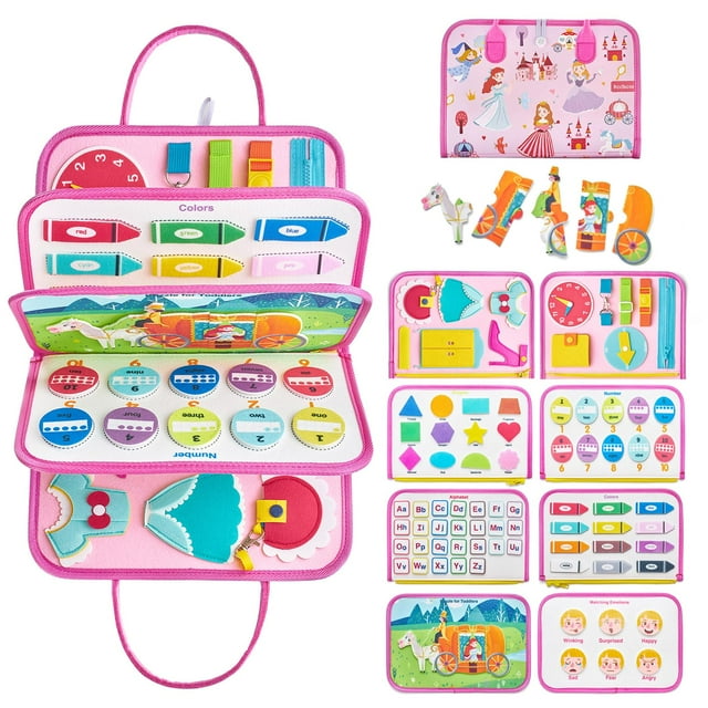 Busy Board Freebear Princess para niños de 1 a 4 años