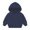 v#46Navy275, variant on Rggeeun Baby Girls Pullover Solid Color Hoodie Long Sleeve Hooded Loose Soft Casual for Fall Vacation Lovely Tops,Blue,12-18 Months