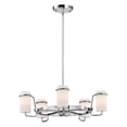 thumbnail image 1 of Maxim 22027SWPC Avant 5-Light Chandelier Ceiling Light, Polished Chrome, 1 of 1