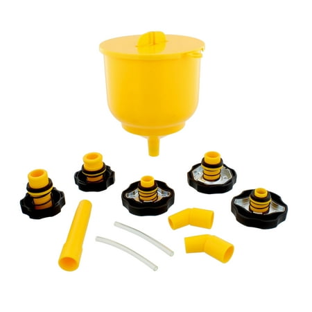 ABN | Coolant Funnel Kit Radiator Coolant Flush Kit Radiator Funnel Fill