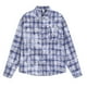 thumbnail image 1 of Seeotter Men's Casual Cotton Plaid Shirts Long Sleeve Button-Down Flannel Overshirt Jacket, 1 of 4