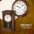 thumbnail image 2 of Seiko Suki Chime Clock w/Pendulum Brown Mantel Clock, QXQ013BLH, 2 of 5