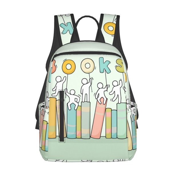 Easygdp Books para Easygdp Yak - Mochila Casual Ligera y Resistente para Viaje y Senderismo para Hombres y Mujeres