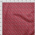 thumbnail image 4 of oneOone Polyester Spandex Red Fabric Christmas Sewing Material Print Fabric By The Yard 56 Inch Wide, 4 of 5