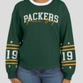 thumbnail image 6 of Women's WEAR by Erin Andrews  Green Green Bay Packers Sport Long-Sleeve T-Shirt, 6 of 6