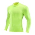 thumbnail image 3 of Kiijoy Boys Athletic Long Sleeve T-Shirt Kids Quick Dry Stretch Training Tee, Sizes 6-7, 3 of 4