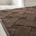 thumbnail image 6 of AuroraX Bathroom Rug Non Slip Backing Washable Large Brown Quick Dry Absorbent Bath Rugs for Bathroom Floor Bath Mat for Tub, 6 of 7