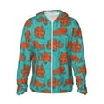 thumbnail image 2 of Lsque Fun Octopus UPF 50+ Lightweight Sun Protection Men's Women's Long Sleeve Shirt, Hoodie Performance -3X-Large, 2 of 9