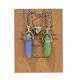 thumbnail image 1 of Collar BFF con 5 dijes de cristal, colgante de mejor amiga, collar de la amistad, collar de corazón a juego para parejas, regalos, 1 of 5