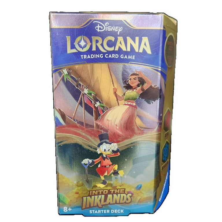 lorcana into the inklands starter decks Disney Lorcana: Into the Inklands Starter Deck Display