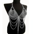 thumbnail image 1 of Cadena de metal para mujer, estilo tendencia, sexy, con huecos, para sujetador, dorado, código de producto 55249 dorado, 1 of 2