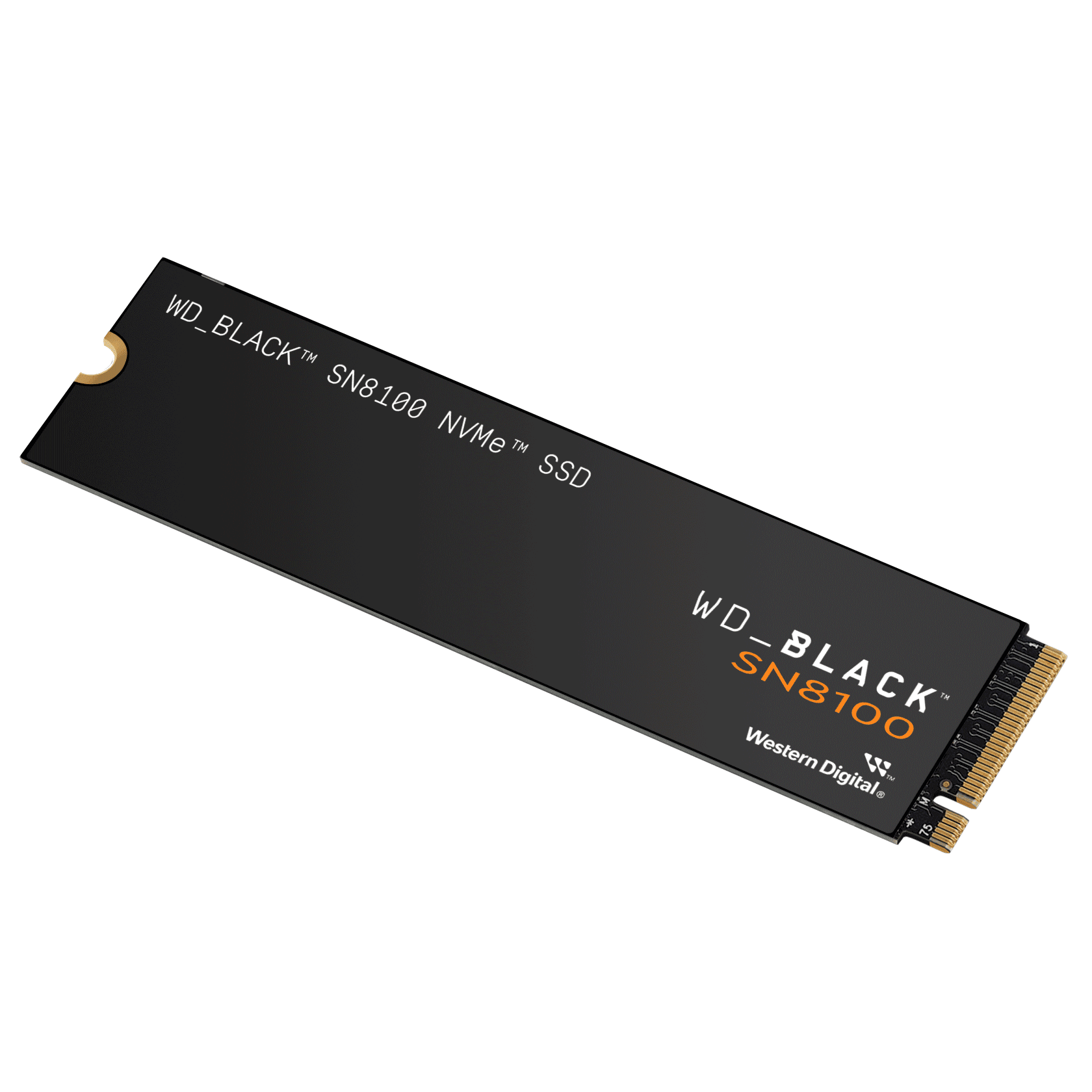 新品 WD BLACK SN8100 4TB NVMe M.2 2280 SSD WD_BLACK 4TB SN8100 NVMe SSD, without Heatsink, PCIe Gen 5