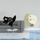 thumbnail image 2 of Reloj De Pared Acrílico Con Diseño De Dibujos Animados, Silencioso, Sin Tictac, Fácil De Leer, Adorno Decorativo Colgante Para Estudio, Dormitorio, Habitación Infantil, Cocina, Sala De, 2 of 8