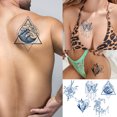thumbnail image 4 of Pegatinas artísticas Ygjytge 5 Uds. Tatuaje Semipermanente Pájaro, 4 of 9