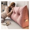 thumbnail image 3 of TiaGOC Dorm Headboard Pillows Wedge Body Pillow Wedge Pillow Headboard Back Pillow for Sitting in The Bed, 3 of 6