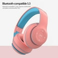 thumbnail image 3 of SUSUchens 1 Juego de Auriculares Inalámbricos Bluetooth 5.1, Graves Potentes, Diseño Ergonómico, Sonido Envolvente Estéreo, Color Distinguido, Plegable, 90 Grados, Almacenamiento,, 3 of 8