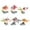 B, variant on Jierger 6pcs Decoration Fish Pond Decoration Swimming Toys for Decorating Fish Tanks Artificial Aquarium Fish RealisticGoldfish Ornament Decorations for Aquarium Tank