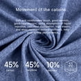 thumbnail image 7 of CawBing Men's Long Sleeve Compression Shirt Quick Dry Breathable Running Workout T Shirt Stretchy Tight Sports Top, Side Breathable Patchwork S-2XL, 7 of 7