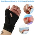 thumbnail image 6 of Luxtrada 2pcs Reversible Thumb Brace & Wrist Stabilizer splint for Arthritis, Tendonitis, Comfortable, Durable, Breathable and Lightweight – For Left Right Hand, 6 of 8
