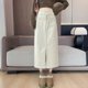 thumbnail image 3 of Falda vaquera con abertura lateral y cintura alta, otoño 2024, nueva moda, vestido largo con bolsillos, ropa de calle informal para mujer, 3 of 5