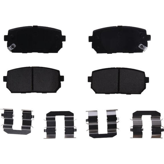 Rear Brake Pad Set - Compatible with 2007 - 2010 Kia Rondo 2008 2009