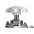 thumbnail image 5 of New Sanitary Diaphragm Valve 1 inch Sanitary Diaphragm Valve Stainless Steel 316L Tri-Clamp Type 64mm EPDM PTPE Silicone Seal (1 inch), 5 of 6