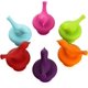 thumbnail image 4 of Juego de 6 tapones para botellas de vino, tapones de silicona para vino, bonitos, decorativos, colores variados, 4 of 4