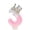 A003- C, variant on Number 2 Birthday Candle Glitter Pink with Crown Cake Topper for Student Girl Second Birthday Princess Party Decorations Perfect Cake Topper for Party Celebrations