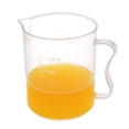 thumbnail image 4 of 3Pcs Laboratory Clear White PP 500mL Measuring Cup Handled Beaker, 4 of 5