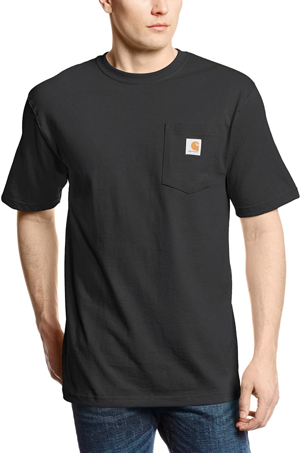 Carhartt Men's Big & Tall Workwear Pocket Short Sleeve T-Shirt Original ...