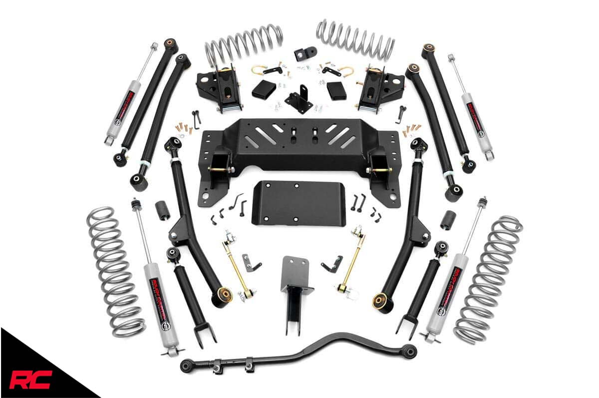 Rough Country 4" Lift Kit (fits) 19931998 Jeep Grand Cherokee ZJ 4WD