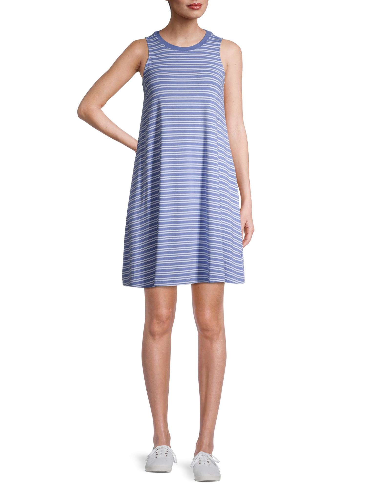 Time and Tru Women's Sleeveless Knit Dress